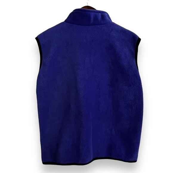 Vintage Fleece Vest San Diego 2000 Andy's Full Zip Blue Small - Picture 2 of 12